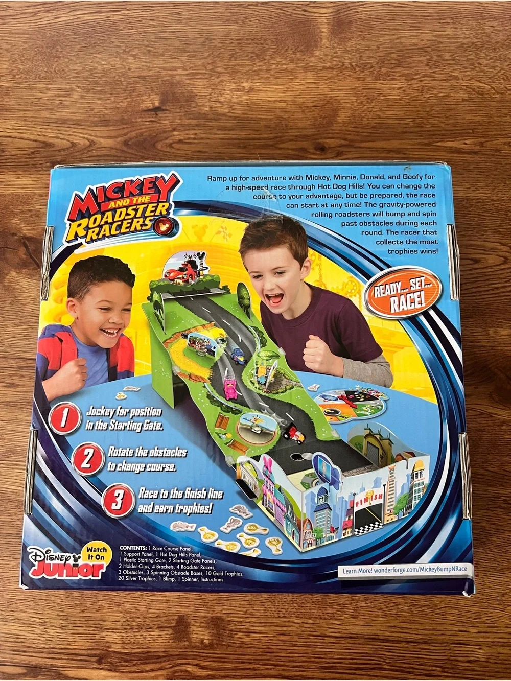Disney Junior Mickey and the Roadster Racers Bump 'N' Race Action Game